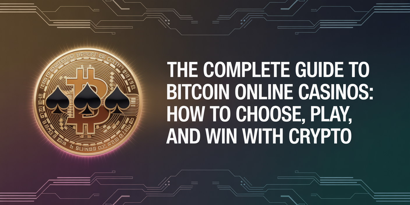 The Complete Guide to Bitcoin Online Casinos: How to Choose, Play, and Win with Crypto